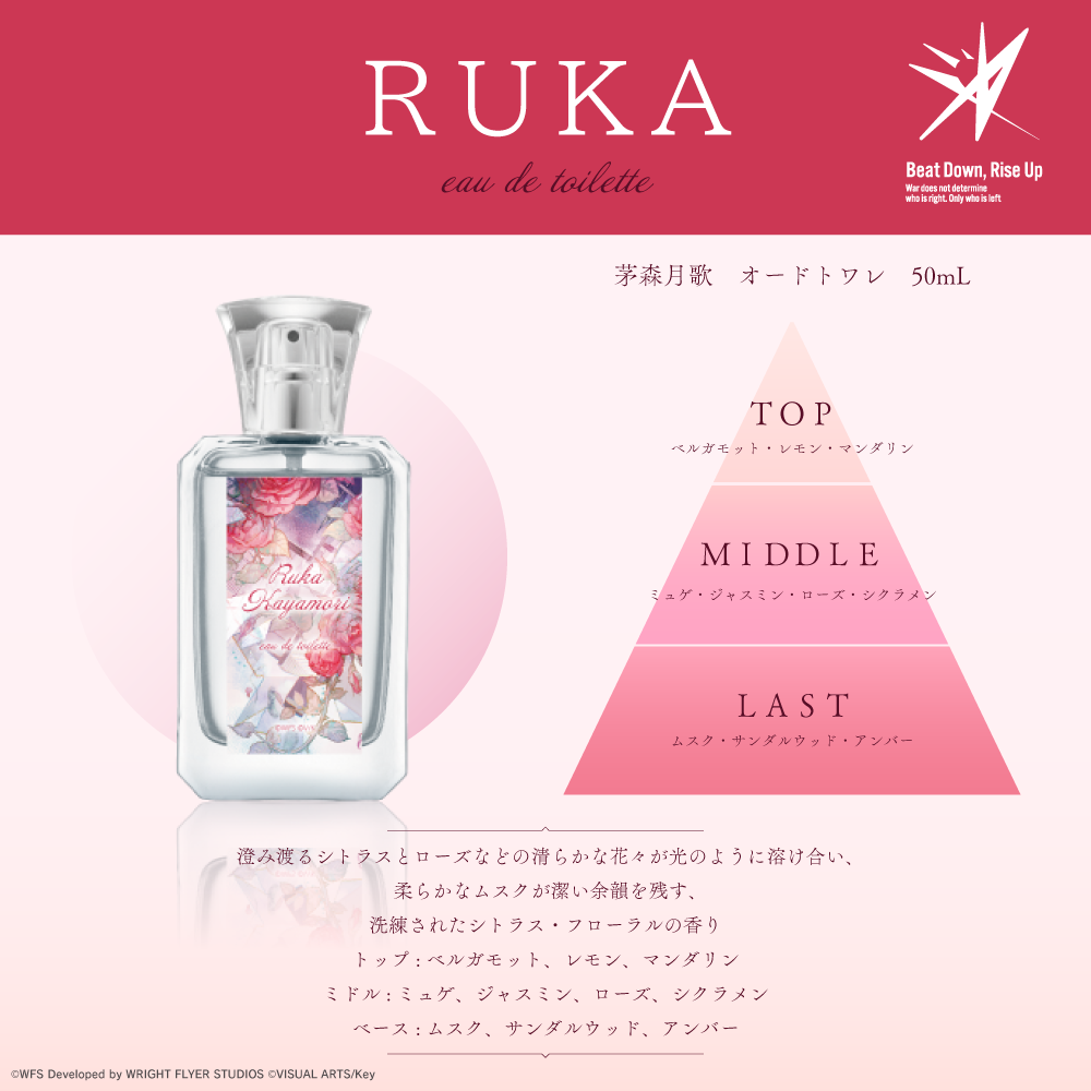 茅森月歌　オードトワレ 50mL