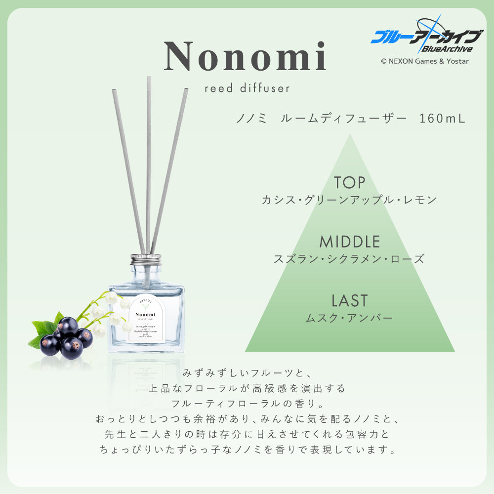ノノミ ルームディフューザー 160mL