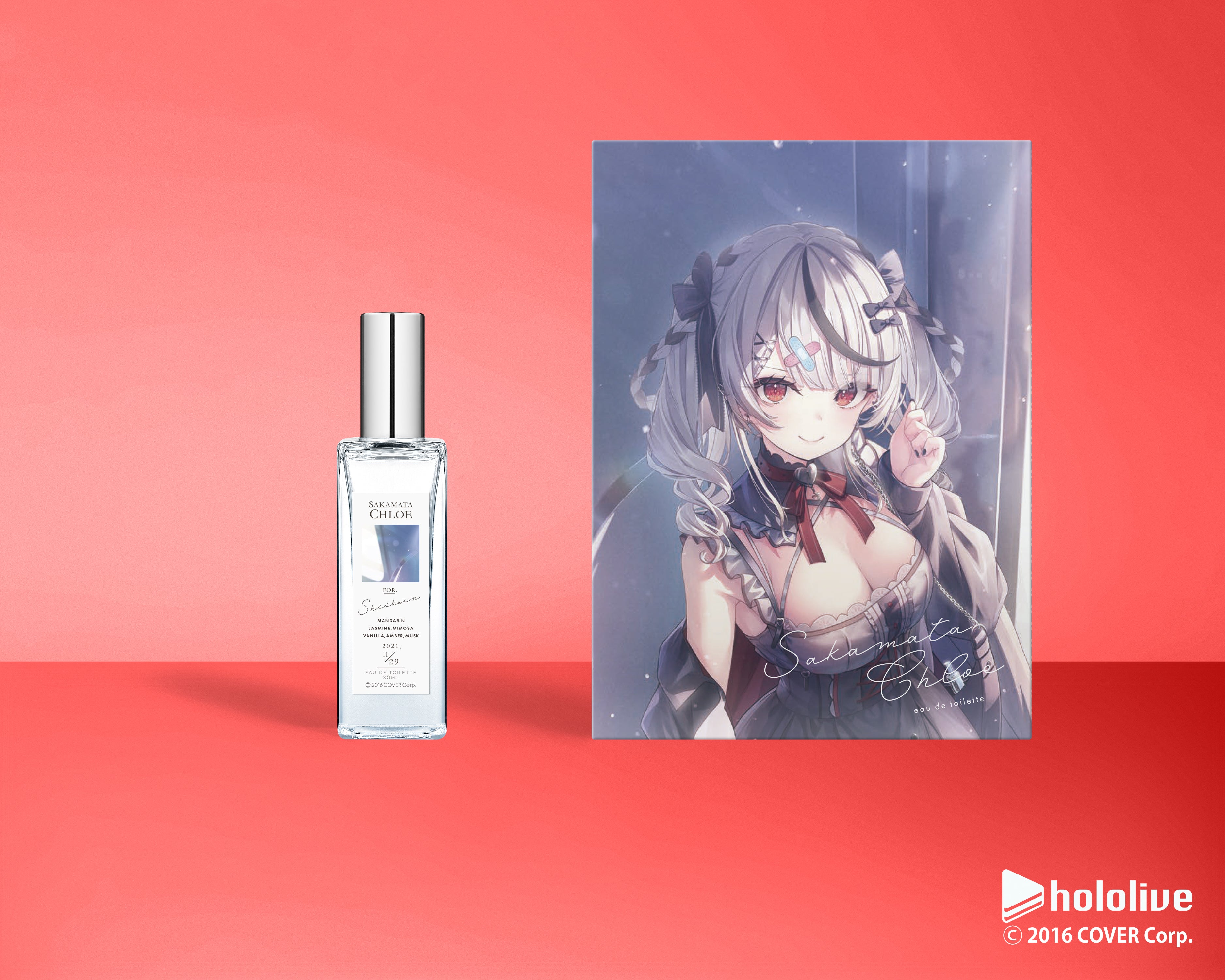 【２０２４年再販】沙花叉クロヱ　オードトワレ30mL
